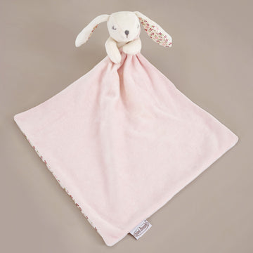 Pink Bunny Baby Comforter Blanket