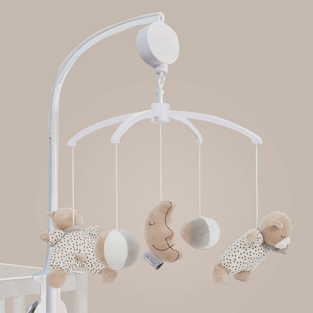 Musical Mobile for Crib - Safari Theme
