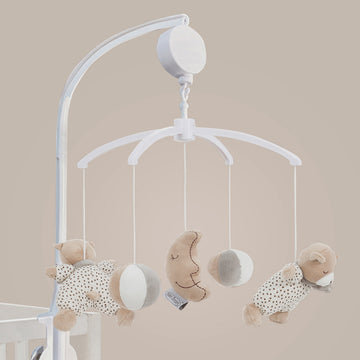 Musical Mobile for Crib - Safari Theme