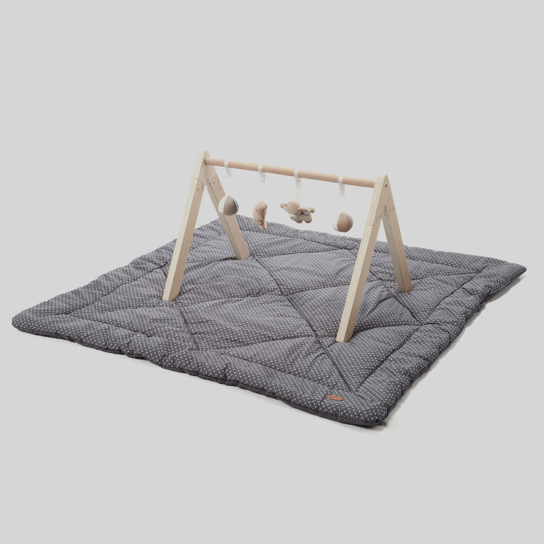 Square Baby Play Gym Mat - Moon and Stars