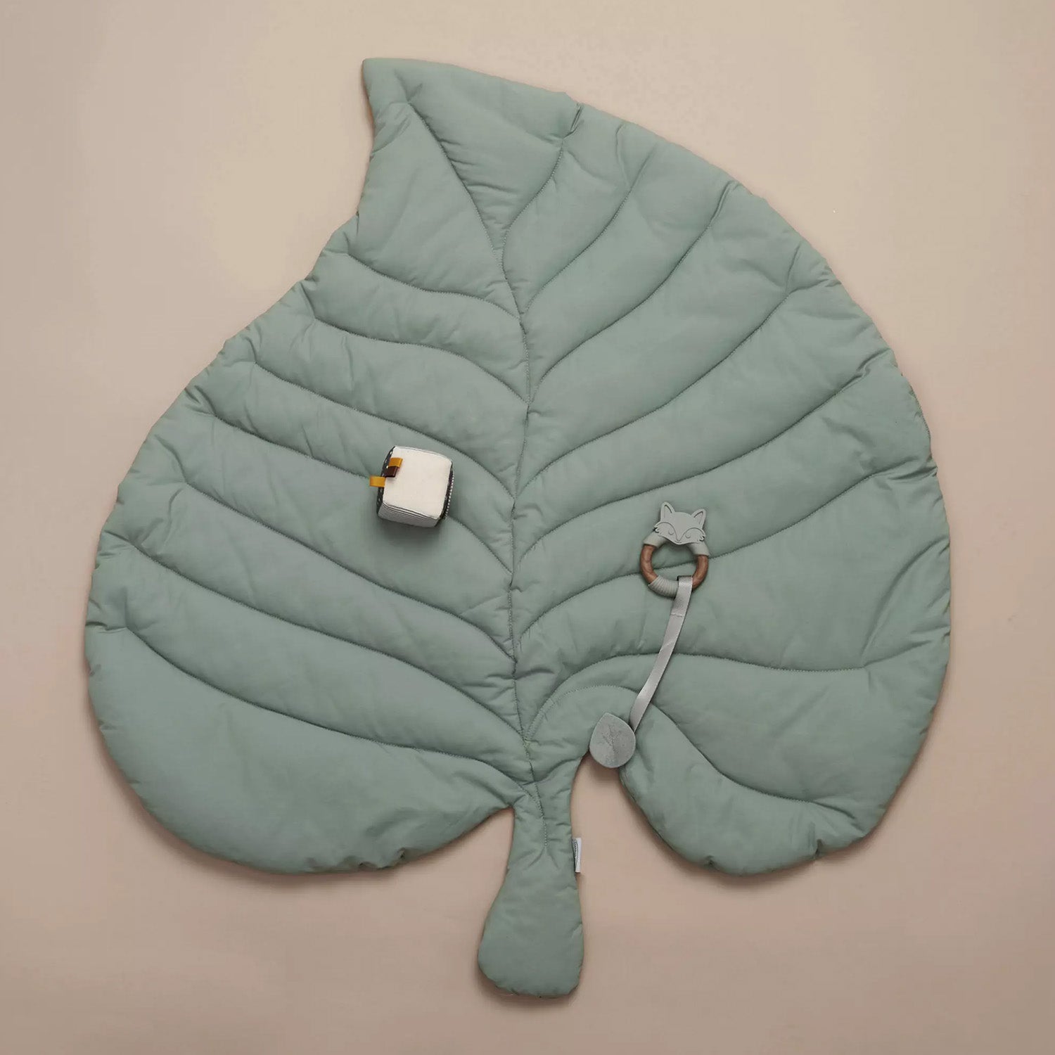Leaf Baby Activity Playmat in Turquoise