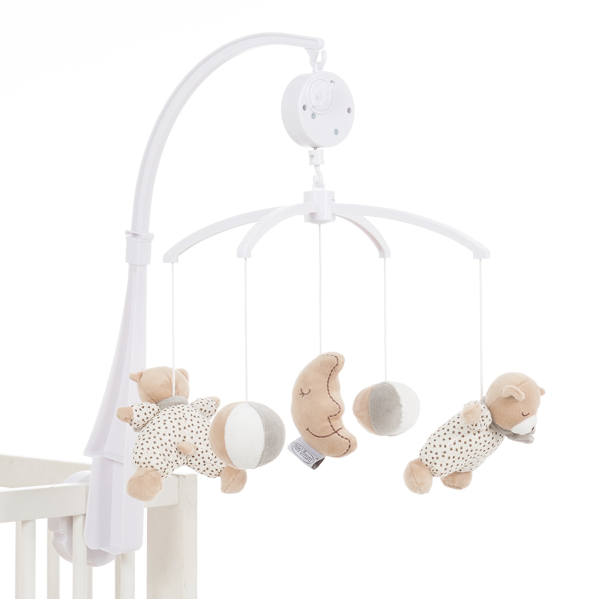 Musical Baby Cot Mobile - Moon & Stars