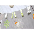 Soft, safe cotton and velvet fabrics shown in close-up for texture detail.