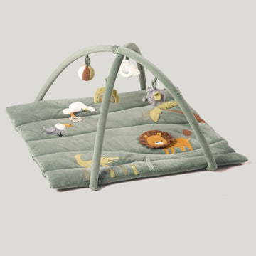 2-in-1 Activity Gym and Playpen Mat - Jungle