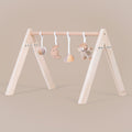 Wooden Activity Gym with Toys - Moon & Star