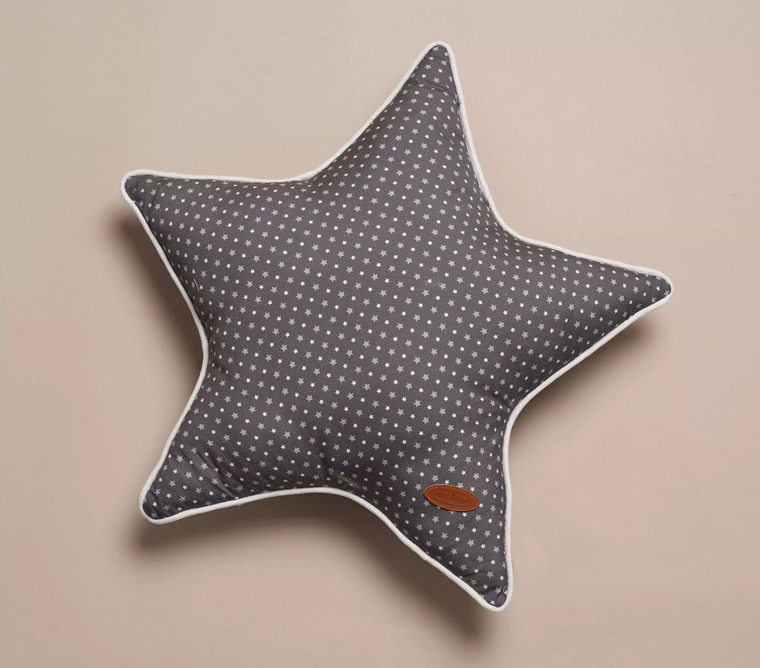 MiniDream Dreamy Stars Cushion - Soft Cushion for Babies and Toddlers