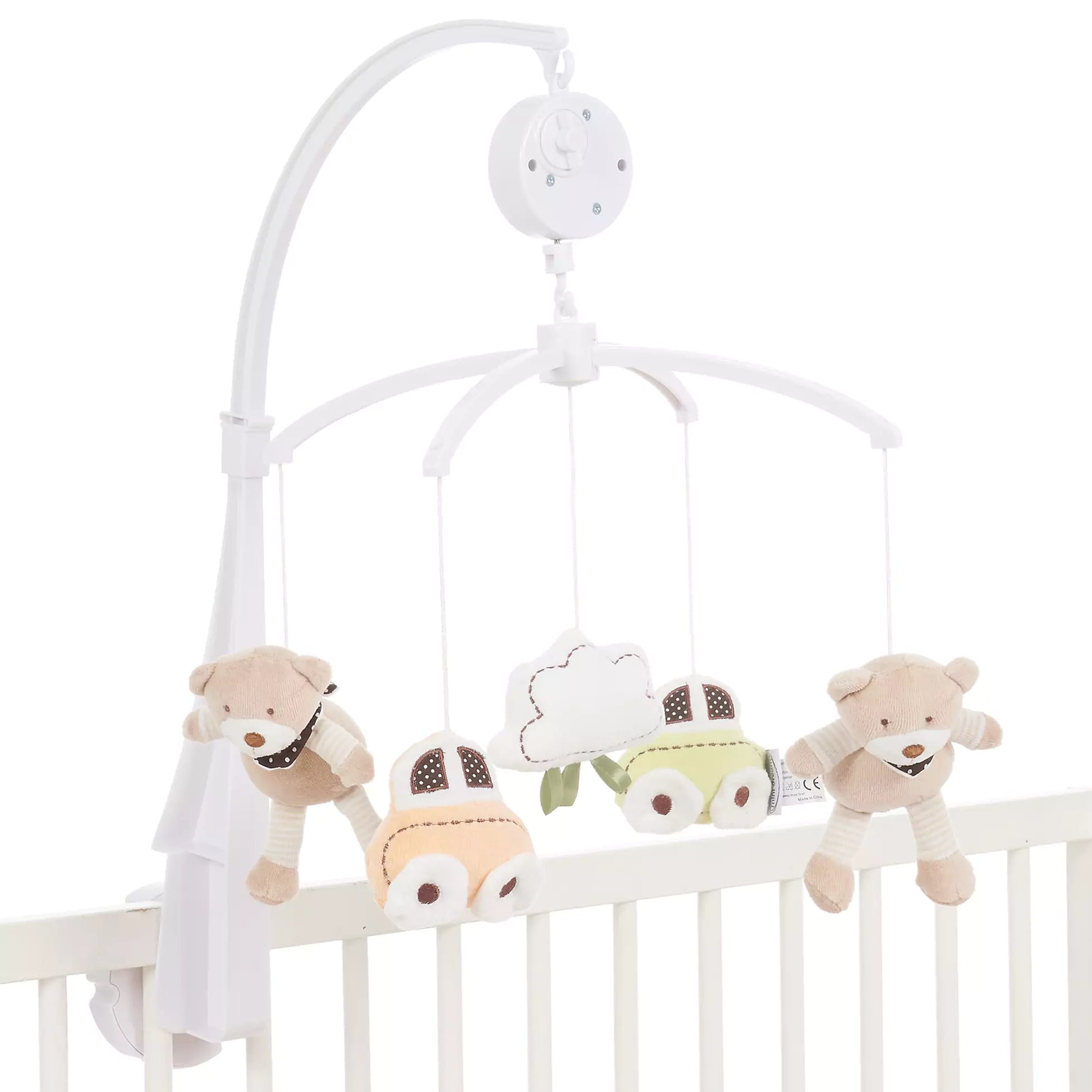 MiniDream Musical Baby Mobile for Crib - Safari Theme