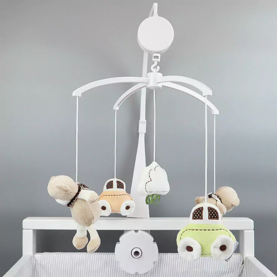 MiniDream Musical Baby Mobile for Crib - Safari Theme