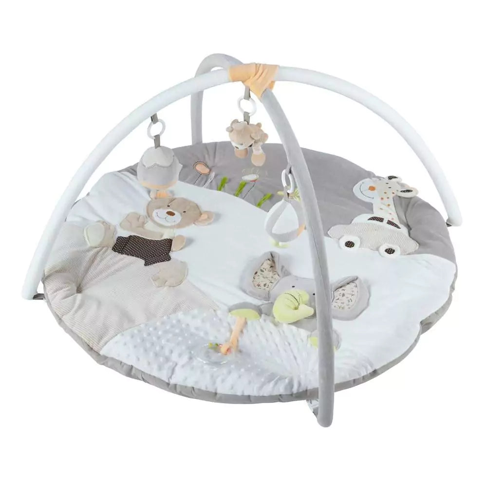 Musical Baby Play Gym - Safari Playmat | Stimulates Baby's Development