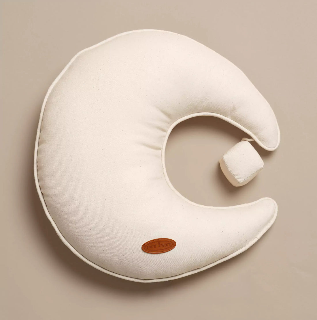 MiniDream Organic Cotton Moon Cushion -The Perfect Gift for New Baby