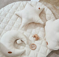 MiniDream Organic Cotton Moon Cushion -The Perfect Gift for New Baby