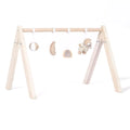 Wooden Activity Gym with Toys - Moon & Star