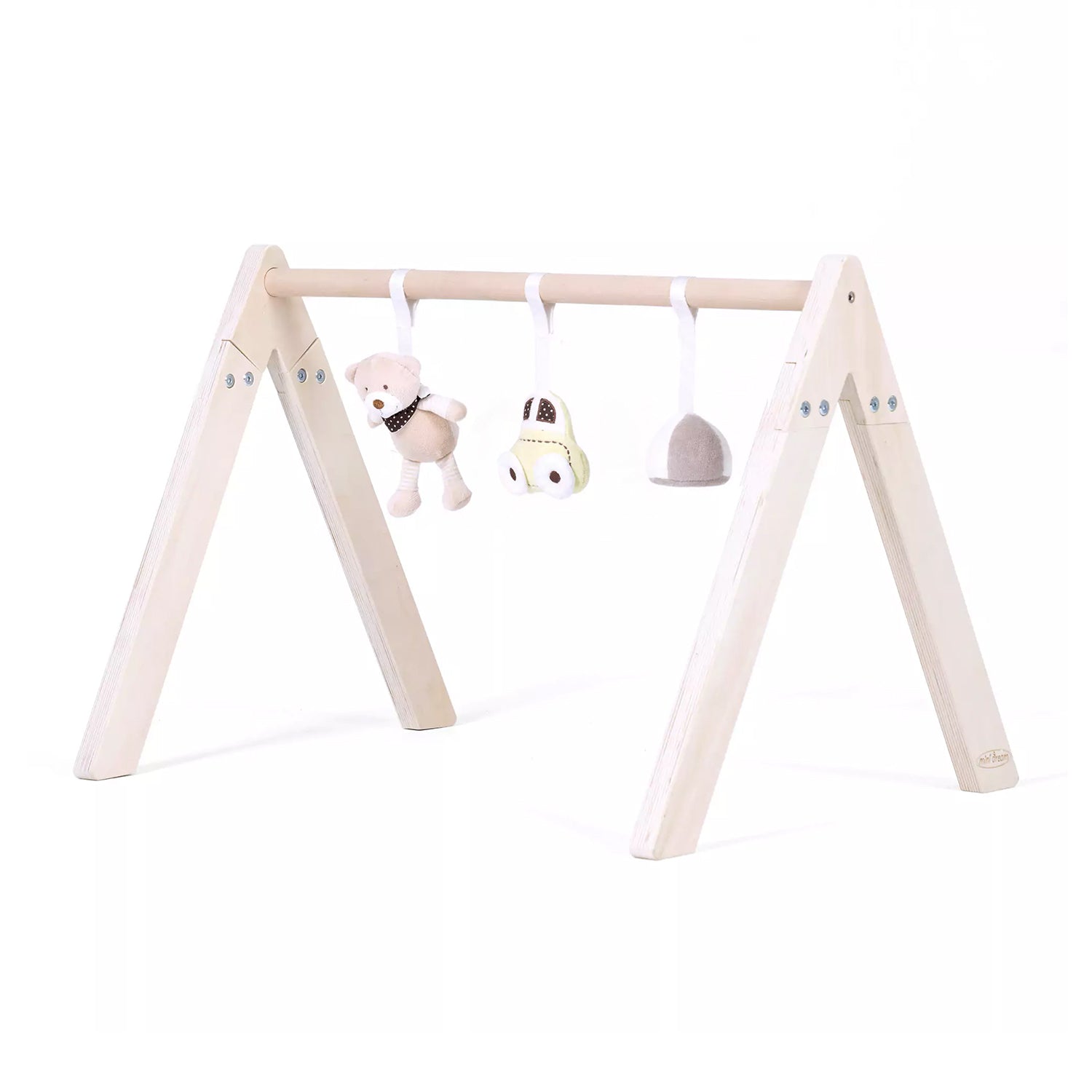Wooden Play Gym with Toys - Wonderland Toys